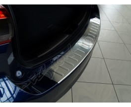 Накладка на бампер с загибом Mazda 6 (2012-...) combi
