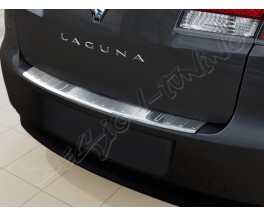 Накладка на бампер с загибом Renault Laguna 3 (2008-2013)