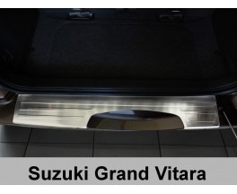 Накладка на бампер с загибом Suzuki Grand Vitara (2006-...)