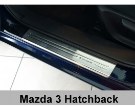 Накладки на пороги Mazda 6 Combi,Sedan / Mazda 3 Hatchback (2012-...)