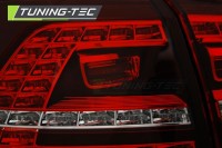 Фонари светодиодные задние VW Golf VII GTI стиль RED WHITE