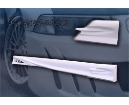 Накладки на пороги Mercedes C W203 00-07