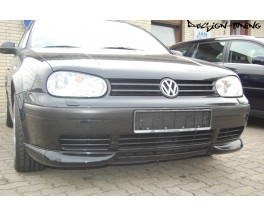 Накладка на передний бампер (губа) VW Golf 4