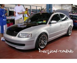 Накладка на передний бампер (губа) VW Passat B5 (3B)