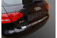 Накладка на бампер с загибом Audi A4 B8