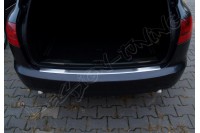 Накладка на бампер с загибом AUDI A6 (2011-...)