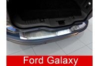 Накладка на бампер с загибом Ford Galaxy (2006-2010)