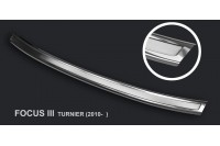Накладка на бампер с загибом Ford Focus III turnier (2010-...)