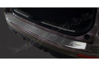 Накладка на бампер с ребрами Honda CR-V (2009-2012)