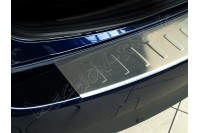 Накладка на бампер с загибом Mazda 6 (2012-...) combi