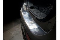 Накладка на бампер с загибом Mitsubishi Outlander (2012-...)