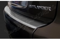 Накладка на бампер с загибом Mitsubishi Outlander (2005-2012)