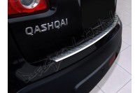 Накладка на бампер с загибом Nissan Qashqai (2006-...)