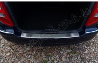 Накладка на бампер с загибом Mercedes A W169 (2004-2008)