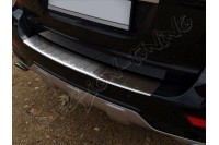 Накладка на бампер с загибом Mercedes M W164 (2008-2011)