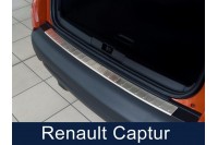 Накладка на бампер с загибом Renault Capture (2013-...)