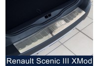 Накладка на бампер с загибом Renault Scenic III Xmod (2013-...)