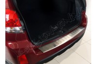 Накладка на бампер с загибом Subaru Outback (2009-...)