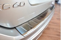 Накладка на бампер с загибом Volvo XC60 (2013-...)