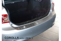 Накладка на бампер Toyota Corolla (2010-2012)
