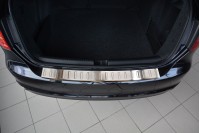 Накладка на бампер с ребрами Volkswagen Jetta (2011-...)