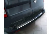 Накладка на бампер с загибом Volkswagen Transporter, Multiwan T5 (2003-...)