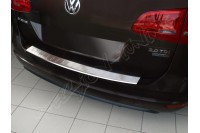 Накладка на бампер с загибом Volkswagen Sharan (2010-...)
