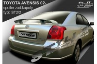 Спойлер Toyota Avensis sedan (2009-...)