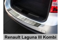 Накладка на бампер с загибом Renault Laguna 3 (2008-...)