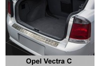 Накладка на бампер с загибом Opel Vectra C Sedan (2002-2008)