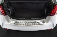 Накладка на бампер с загибом Toyota Yaris III (2014-...) FL