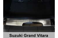 Накладка на бампер с загибом Suzuki Grand Vitara (2006-...)