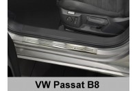 Накладки на пороги Volkswagen Passat B8 (2014-...)