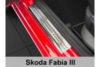 Накладки на пороги Skoda Fabia 3 (2014-...)