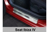 Накладки на пороги Seat Ibiza 4 6J (2008-...)