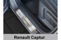 Накладки на пороги Renault Captur (2013-...)