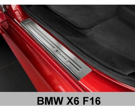 Накладки на пороги BMW X6 F16 (2014-...)