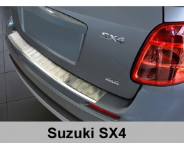 Накладка на бампер с загибом Suzuki SX4 (2006-...)