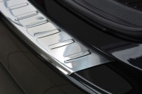 Накладка на бампер с загибом Mazda 3 (2013-...) 