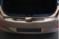 Накладка на бампер с загибом Hyundai i30 (2012-...) Wagon