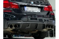 диффузор заднего бампера BMW F10 M-pack в стиле М5 