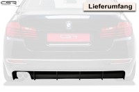 накладка (диффузор) заднего бампера BMW F10/F11 LCI