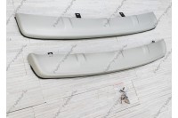 накладки на передний и задний бампер Kia Sportage (алюминий)