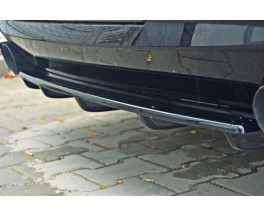 центральная накладка на задний бампер BMW 5 F11 M-Pack sedan/kombi