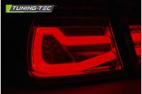 Задние фонари BMW E90 красно-белые