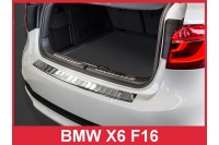 Накладка на бампер с загибом BMW X6 F16 (2014-...) 