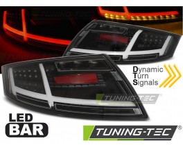 Фонари светодиодные AUDI TT (LED BAR) черные