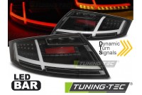 Фонари светодиодные AUDI TT (LED BAR) черные