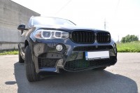 Решетка (ноздри) BMW X5 F15 / X6 F16 М-sport под камеру