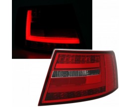 диодные задние фонари AUDI A6 C6 красные